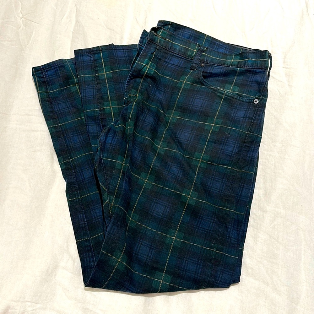 Polo Ralph Lauren plaid jeans 40x32